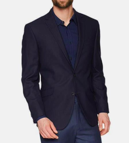 Kenneth Cole Reaction Modern-Fit Stretch Sport Coat 44 L NEW $295 CLOO1FKX0012