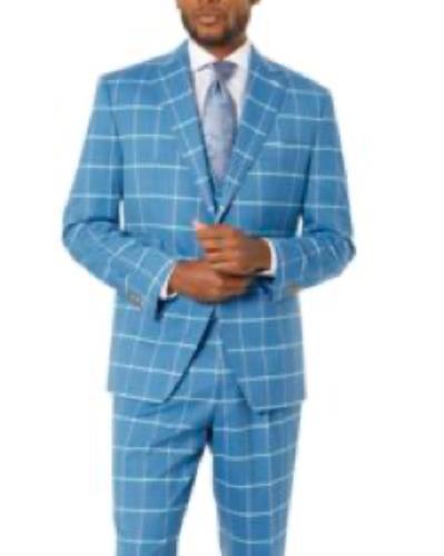 Tayion Collection Men's Classic-Fit Wool Blend Suit Jacket 40 R New $425