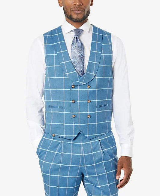 Tayion Collection Men's Classic-Fit Wool Blend Suit Vest M NEW $125 ASMSVR3C0046