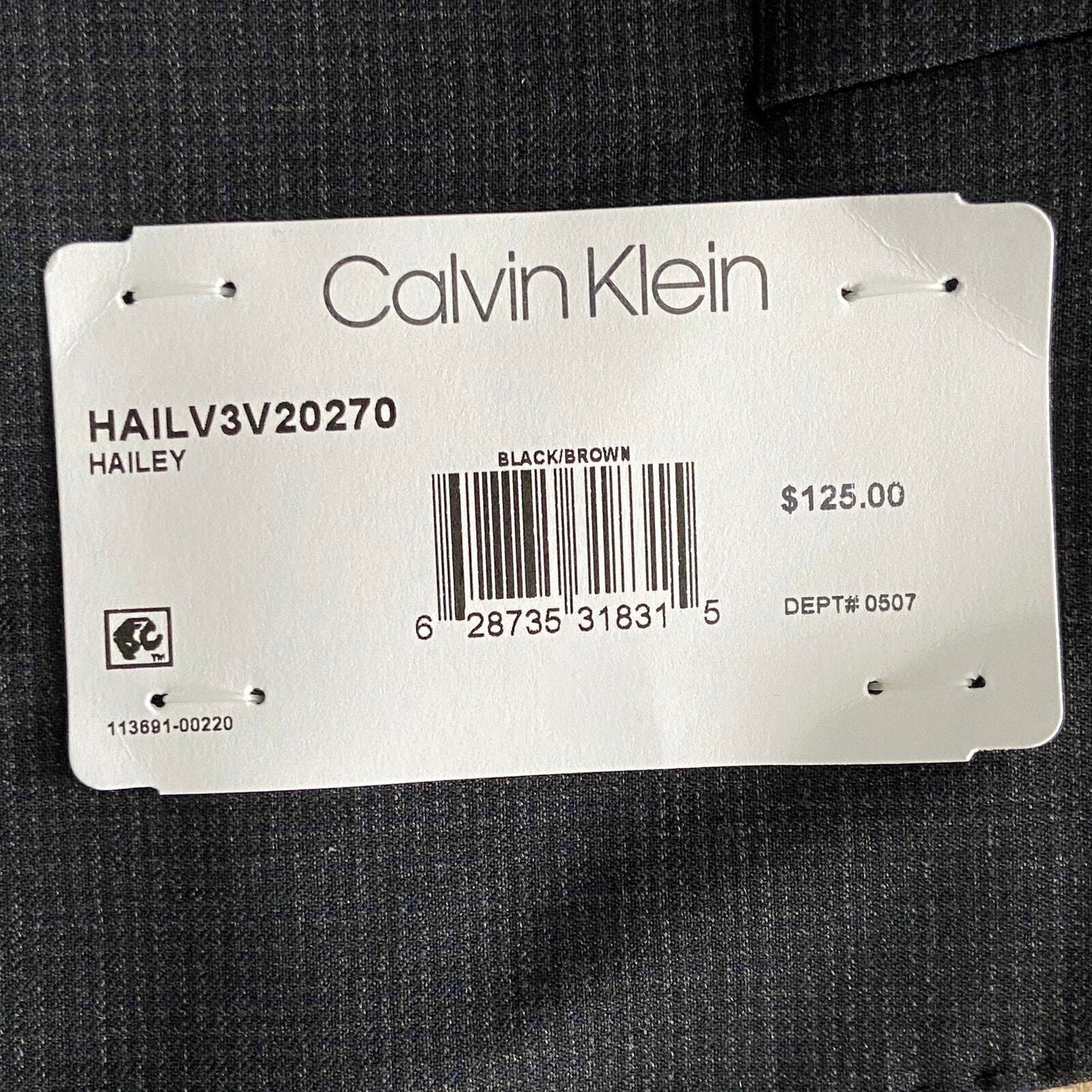 Calvin Klein Men's Hailey Suit Vest Slim Stretch Wool Blend XL NEW  HAILV3V20270