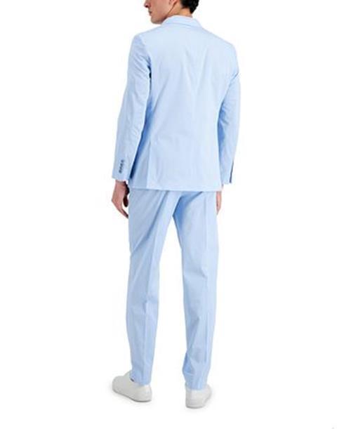 NAUTICA Men's Modern-Fit Stretch Cotton Suit 44 R / 38 x 31 NA0013 NEW $395