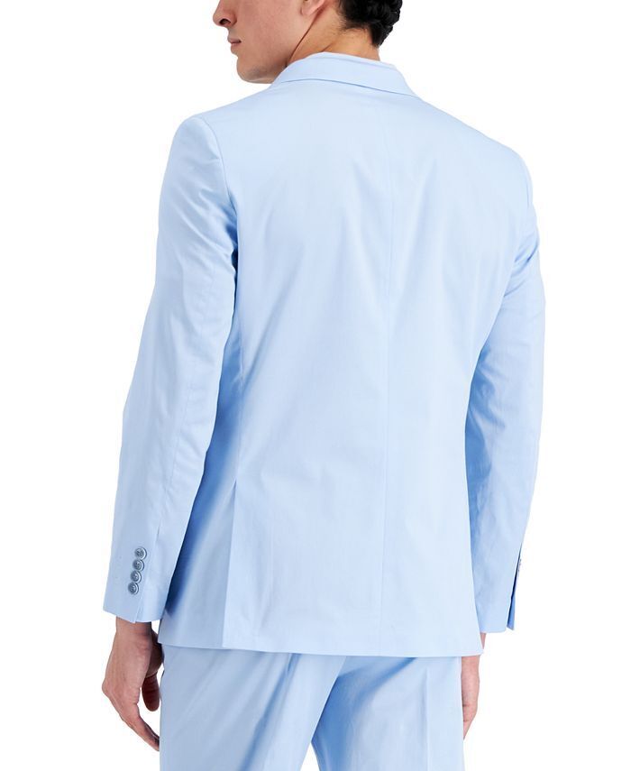 NAUTICA Men's Modern-Fit Stretch Cotton Suit 46 L / 41 x 31 NA0013 NEW $395