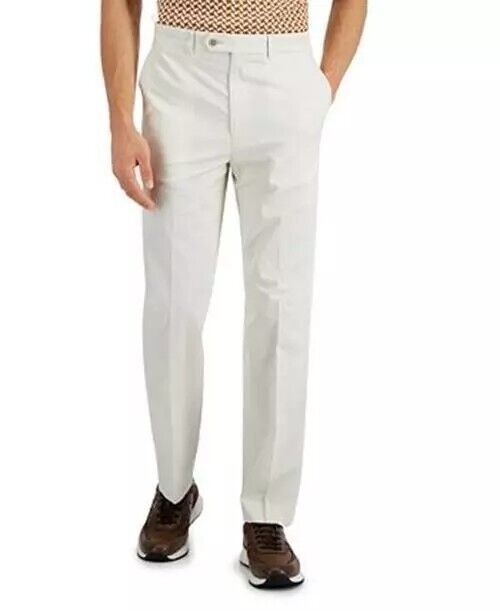 NAUTICA Men's Modern-Fit Stretch Cotton Suit 40 R - 34 x 31 NEW $395 NA0012