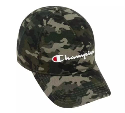 Champion Camouflage Adult Ameritage Dad Hat Script Logo Adjustable Cap NEW