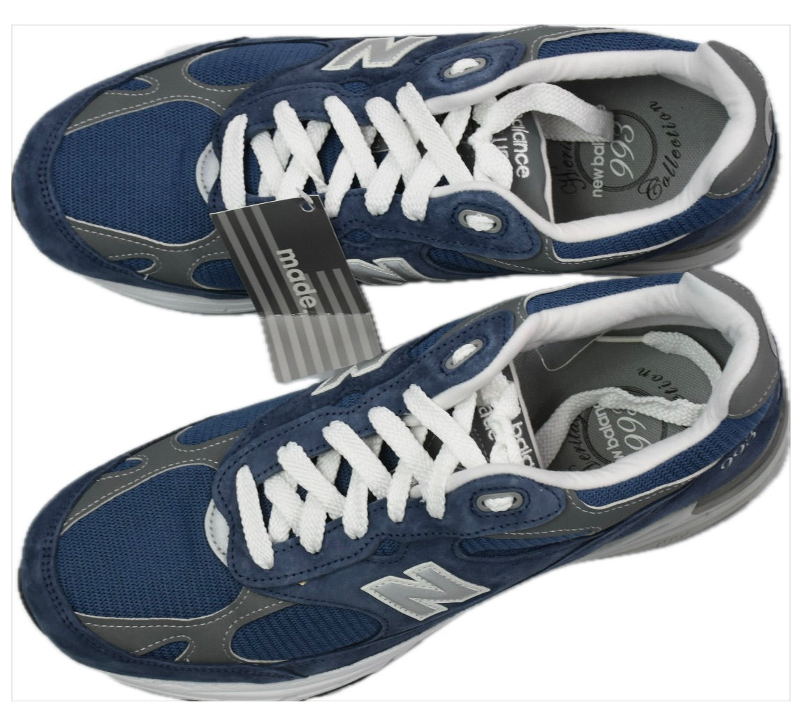 New Balance Men's 993 Blue MR993VI Size US 11.5 4E NEW WITH BOX   RAREASF!!!!