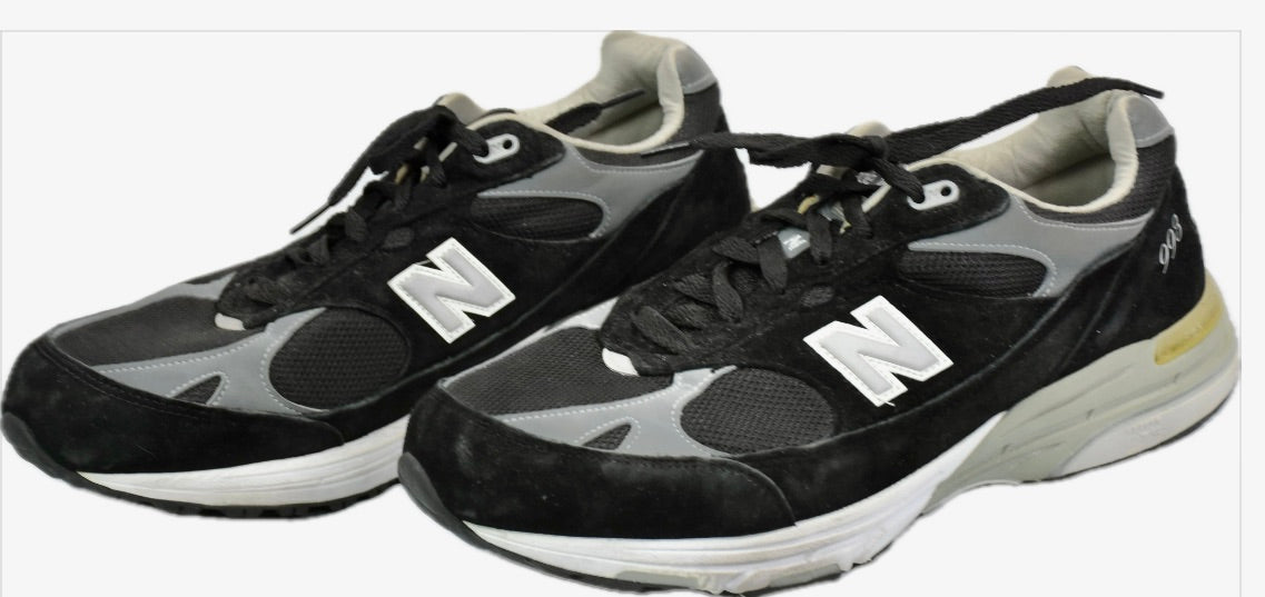 New Balance Men's 993 Black MR993BK Size US 11.5 4E   RAREASF!!!!