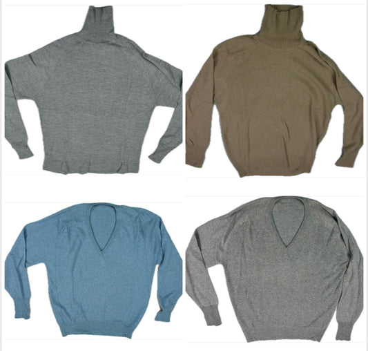 -LOTX4 VINTAGE Thane Men's Knit Sweater L    Made In USA