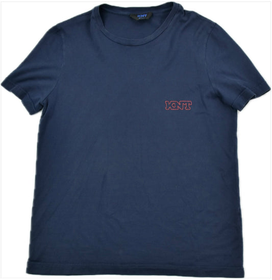 KNT By Kiton Men's Navy Tee T-Shirt Size L $495
