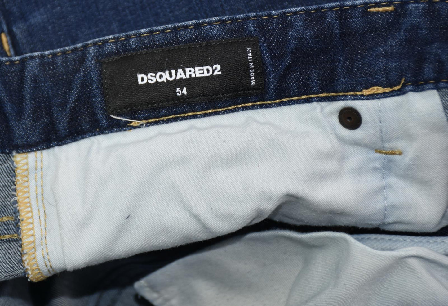 DSQUARED2 Men's Stretch Blue Denim Jeans Size 34 US