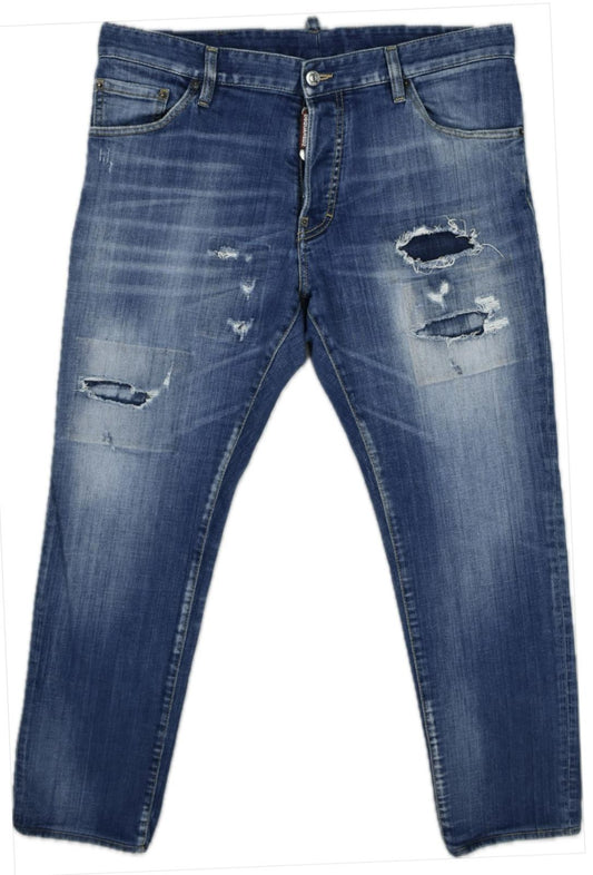 DSQUARED2 Men's Cool Guy Blue Slim Denim Jeans Size 35 US $650