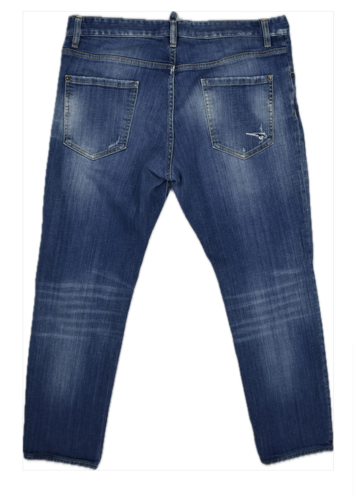 DSQUARED2 Men's Cool Guy Blue Slim Denim Jeans Size 35 US $650