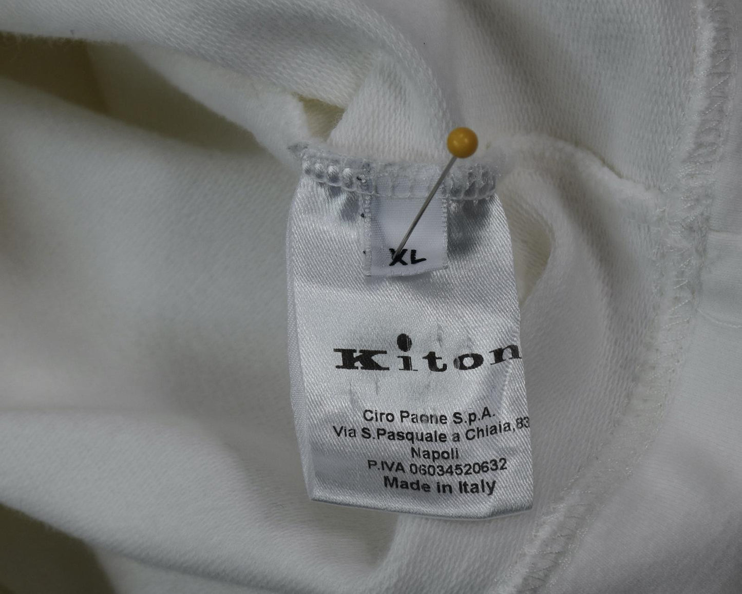 Kiton Men's Graphic-Print Hoodie Size 54 / XL $1000   UMK012501006