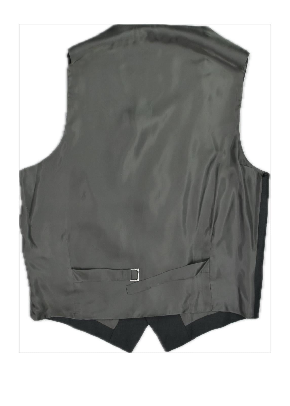 Domenico Vacca Men's 3 Piece Suit 54 - 44 R NEW Bespoke 2-BTN Working Buttons