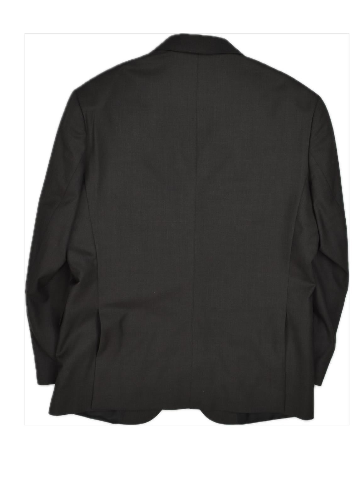 Domenico Vacca Men's 2 Piece Suit 54 - 44 R NEW Bespoke 2-BTN Working Buttons