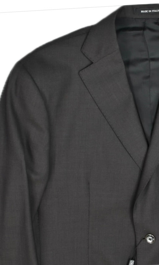 Domenico Vacca Men's 2 Piece Suit 54 - 44 R NEW Bespoke 2-BTN Working Buttons