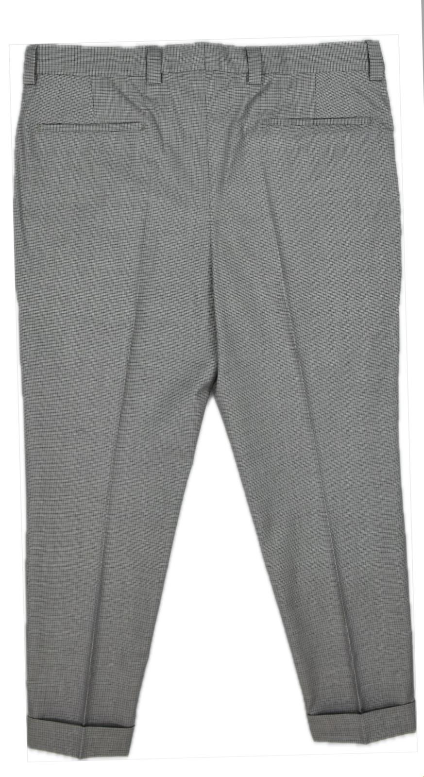Brunello Cucinelli Wool Blend Leisure Fit Cuffed Pant 36 X 27 NEW $1500 Tailored
