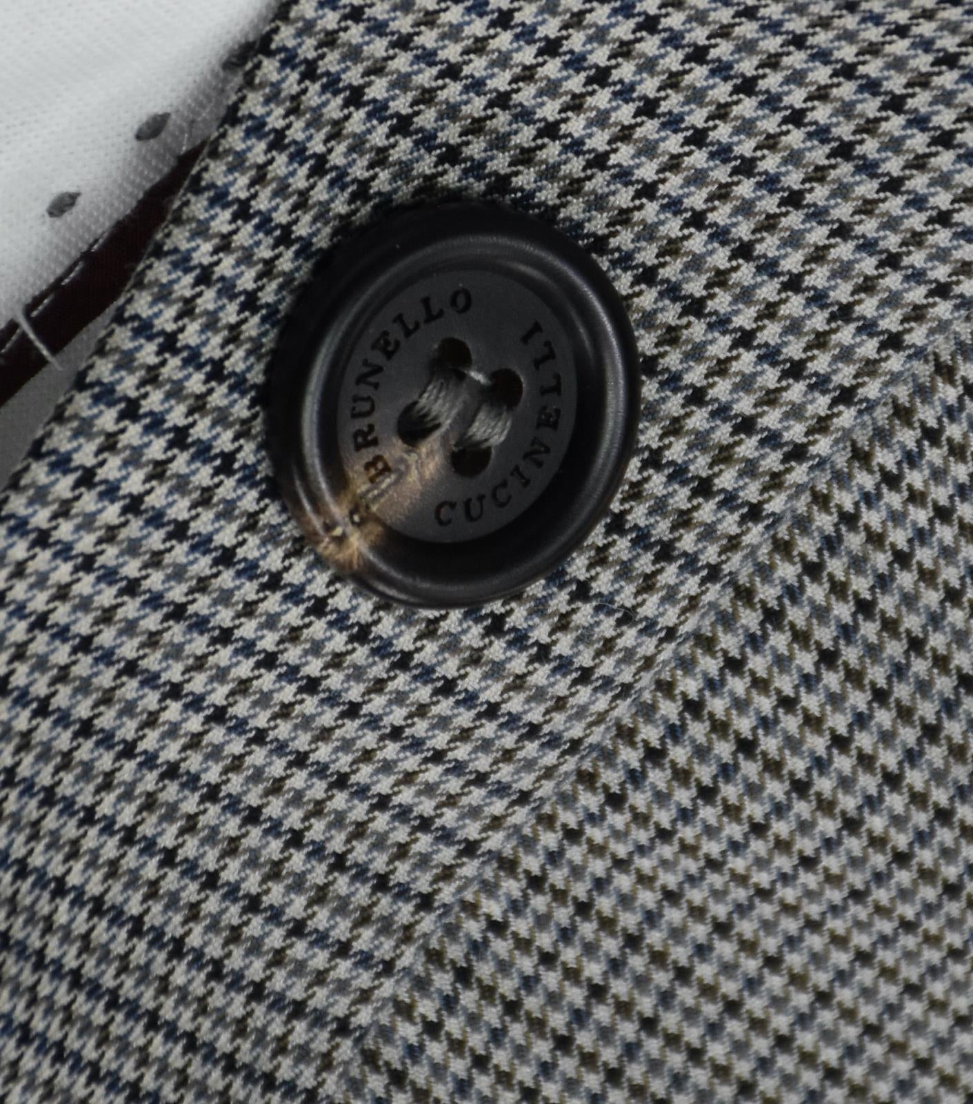 Brunello Cucinelli Wool Blend Leisure Fit Cuffed Pant 36 X 27 NEW $1500 Tailored