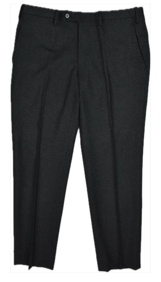 Kiton Black Men's Fleece Wool Cashmere Pants Size 50 = 34 MINT