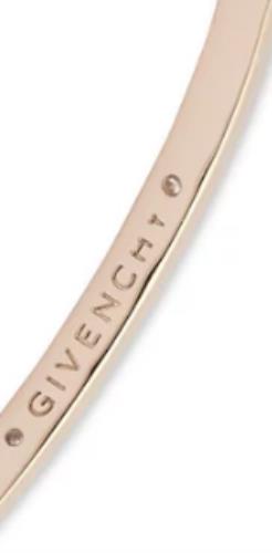 Givenchy Crystal Element Bangle Bracelet Gold Tone NEW $48   9775401874