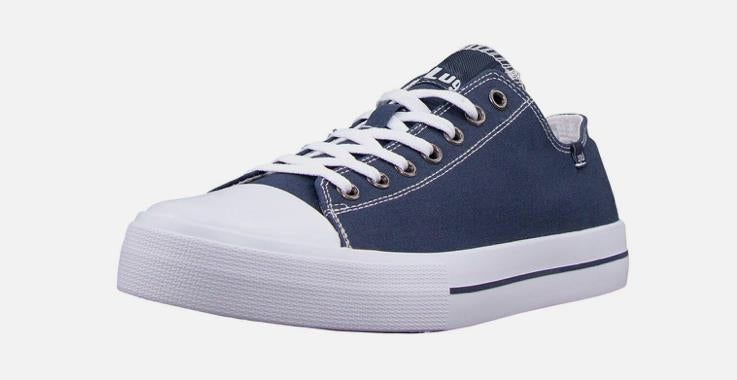 Lugz Men's Stagger Lo Fashion Sneaker Navy/White 8 D NEW