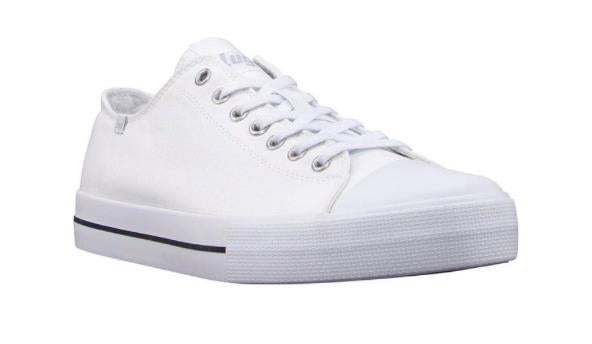 Lugz Men's Stagger Lo Fashion Sneaker White 7.5 D NEW