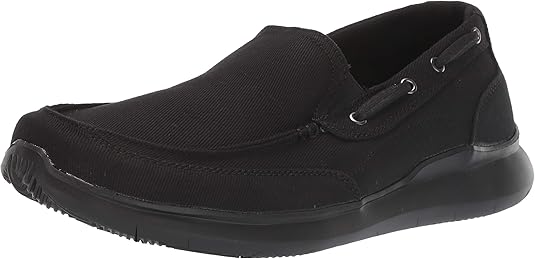 Propet Men's Viasol Loafer Black Shoe 13 M NEW $85    MCX044C