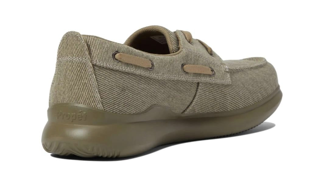 Propet Men's Viasol Lace Tan Shoe 13 W NEW $85    MCX042C