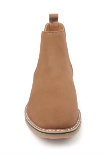 Alfani Men's Tan Anakin Faux Suede Pull On Chelsea Boot 10 M NEW $80 100160968