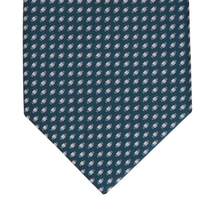 Alfani Mens Bolton Slim Tie Teal Green Necktie Width: 2 3/4" $55 1AFC22-3018