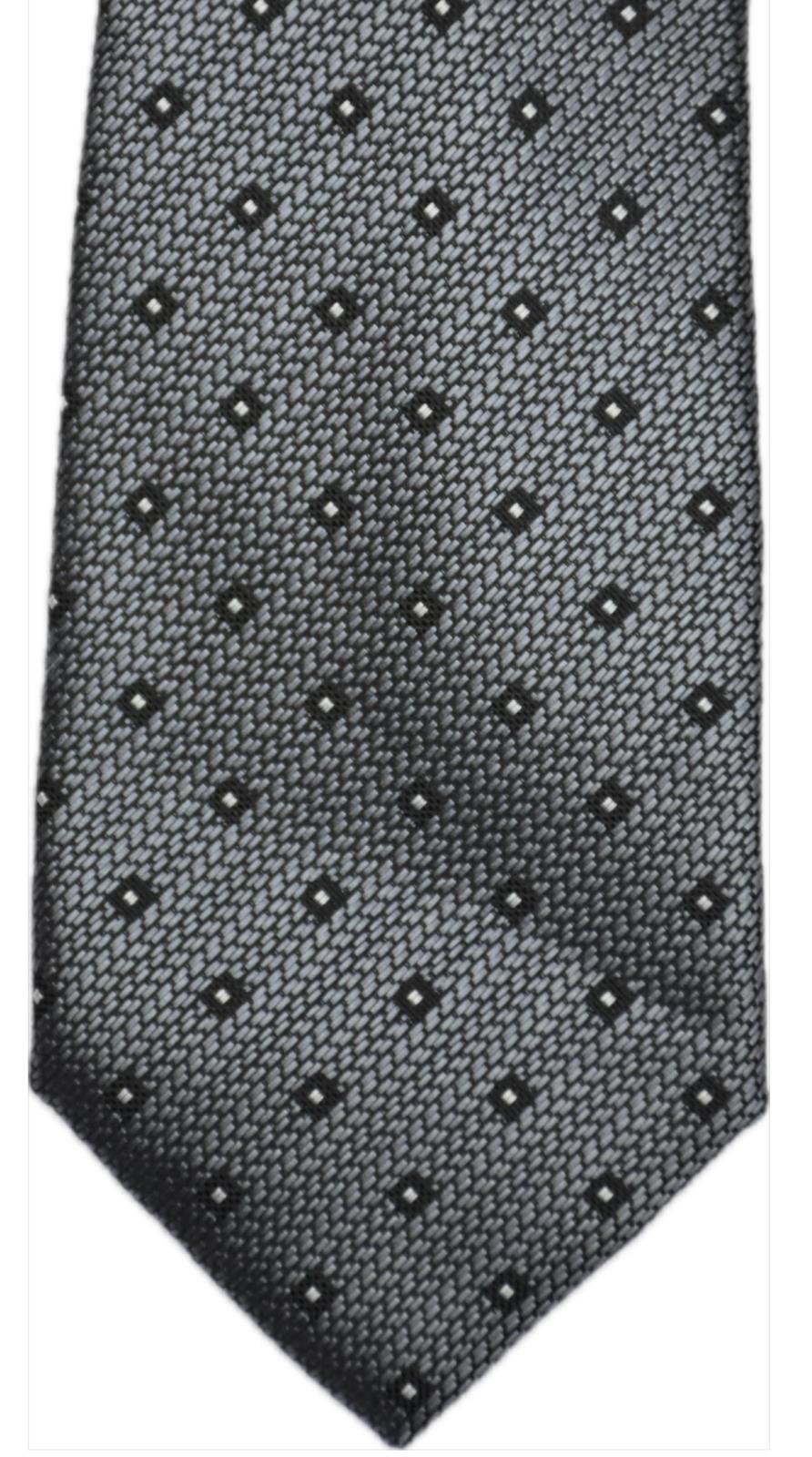 Alfani Men Salley Dot Gray Slim Tie Necktie 2 3/4" $55 1AFC23-3004