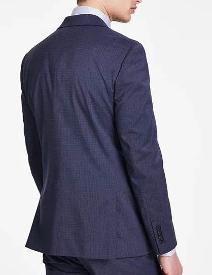 DKNY Men's Duran Modern-Fit Check Suit Jacket Sport Coat 38 R $360 DNUR143W0092