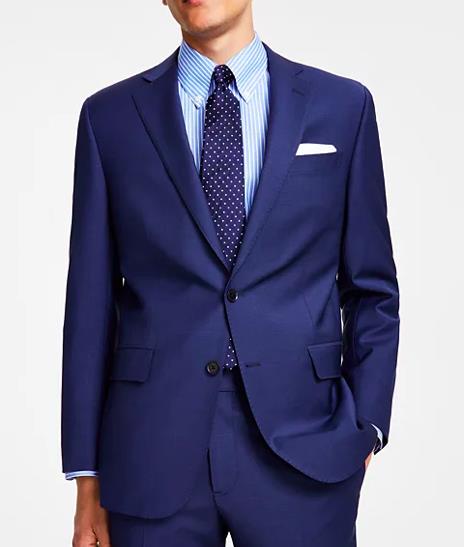 Brooks Brothers Men's Stretch Wool Blend Suit Jacket Sport Coat 46 R $450