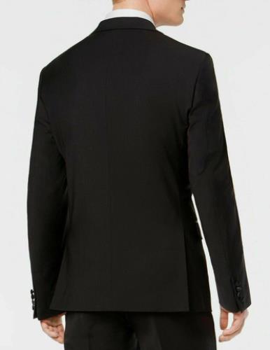 Calvin Klein Mens Main Slim Tuxedo Suit Jacket Sport Coat 46 R $450 MINN17MW0000