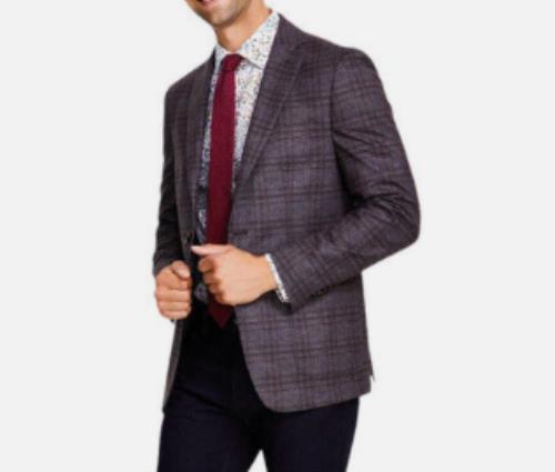 Bar III Men's Slim Knit Sport Coat 44 R New $295  TERR1CPZ0032