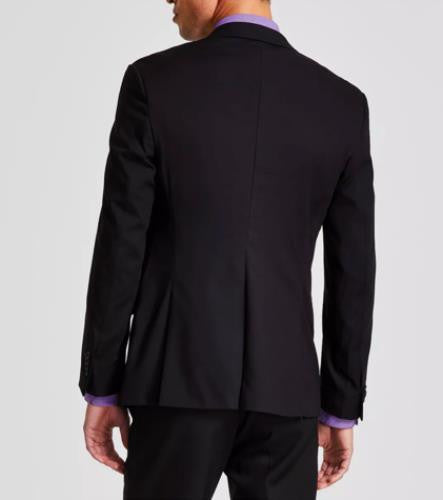 Kenneth Cole Men Ready Flex Slim Suit Jacket Blazer 44 R $395 1152M541-084