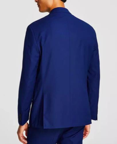 Kenneth Cole Mens Techni Cole Slim Suit Jacket Blazer 44 R NEW $395 1152M541-434