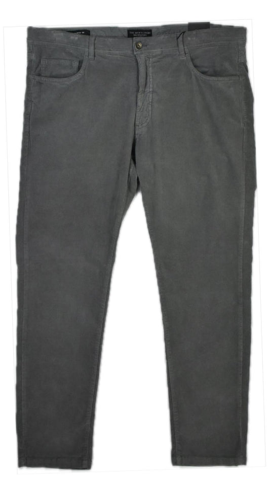 The Mens Store Light Gray Tailored Fit Corduroy Pants 32 X 30 New