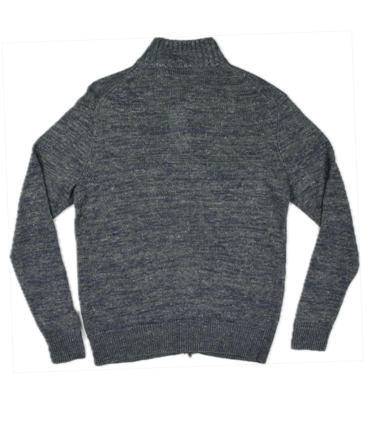 The Men's Store Linen Melange Knit Full Zip Sweater Jacket L New $248