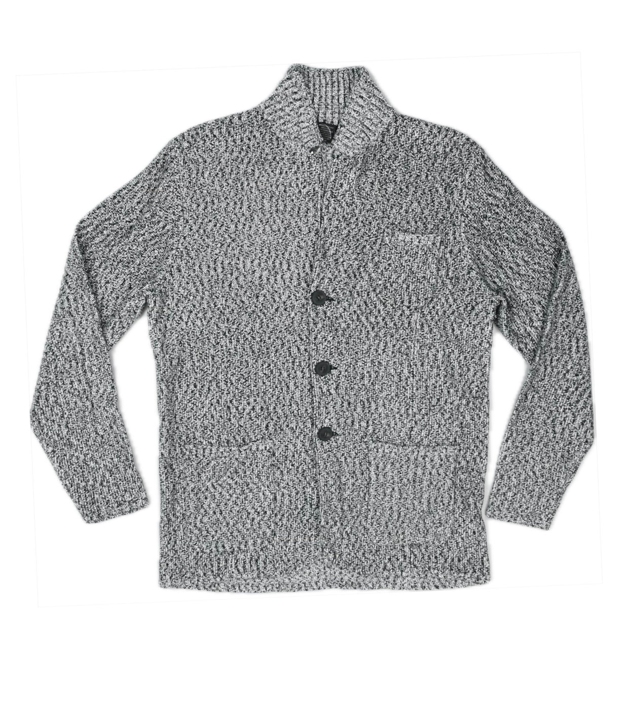 The Men's Store Melange Knit Cardigan Sweater Jacket M New $278