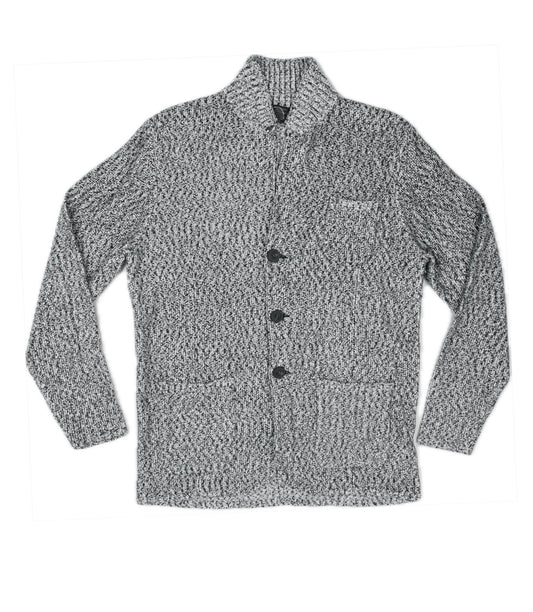 The Men's Store Melange Knit Cardigan Sweater Jacket M New $278