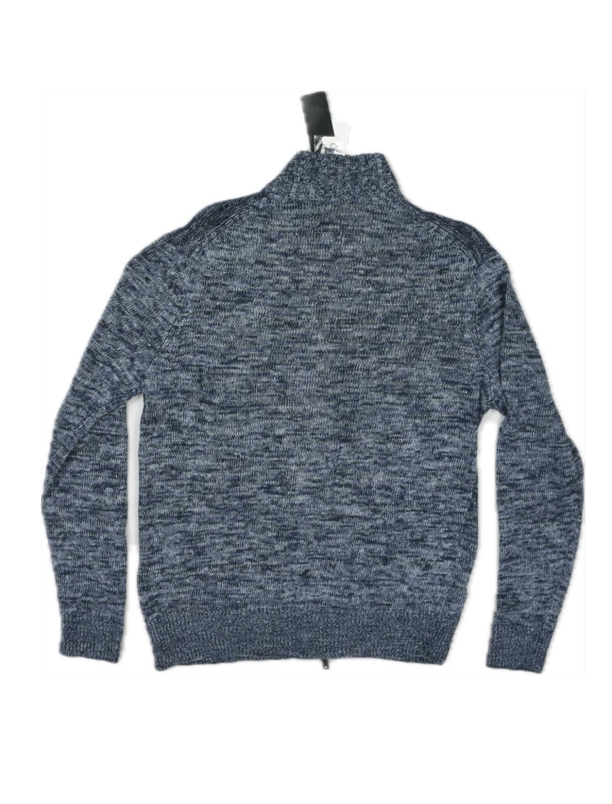 The Men's Store Linen Melange Knit Full Zip Sweater Jacket S New $248