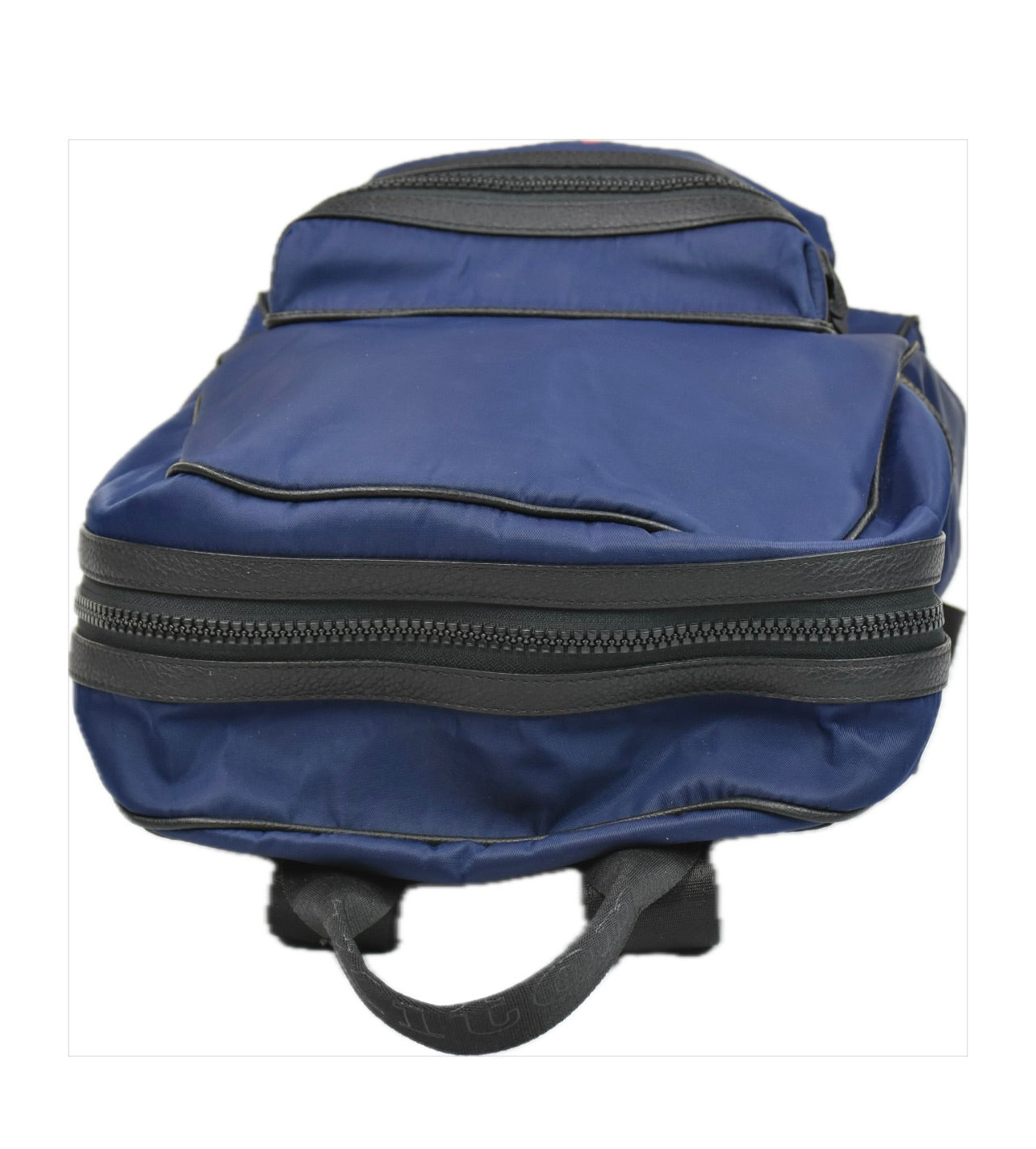 Kiton Logo-print Zip-up Backpack Cornflower Blue MINT Used A Few Times  KBAY33