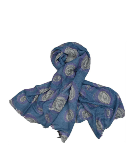 Kiton Men's Multicolor Line Silk Cashmere XXL Scarf 77"L x 35"W NEW UFSCA 717001