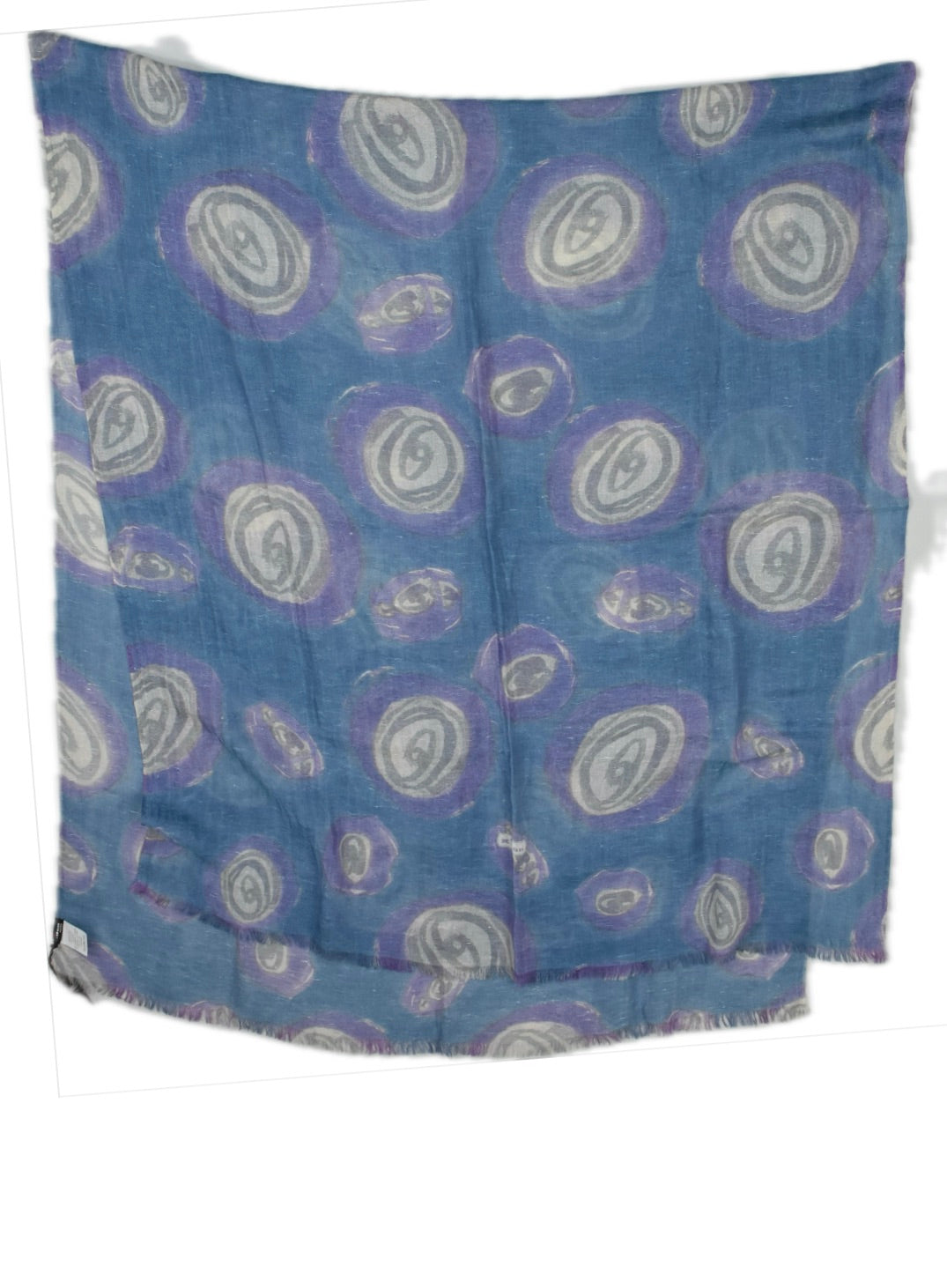 Kiton Men's Multicolor Line Silk Cashmere XXL Scarf 77"L x 35"W NEW UFSCA 717001