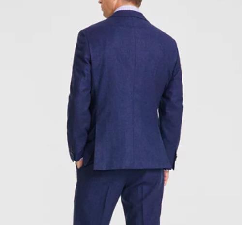 Tommy Hilfiger Men's Relaxed Wool Tweed Suit Jacket Blazer 40 S NEW