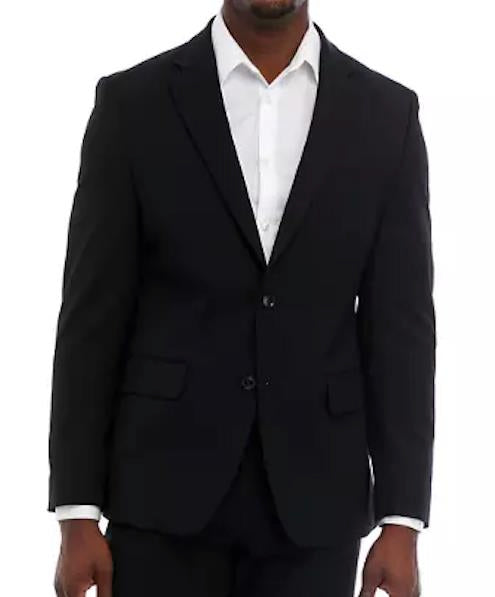Tommy Hilfiger Black Suit Jacket Sport Coat 40 R NEW $450 TMMY1ARB0003