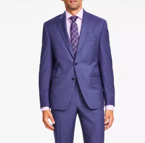 Michael Kors Mens Stretch Classic fit Suit Jacket Blazer 40 S NEW KAPA1KQX0004