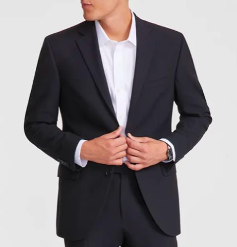 DKNY Men's Modern-Fit Duran Suit 40 R  - 33 W X 30 L NEW $395 DNUR143W0021