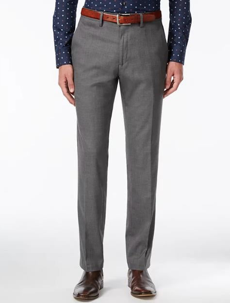 Kenneth Cole Reaction Men's Skinny Stretch Dress Pants 33 X 30 New $95 KD00505