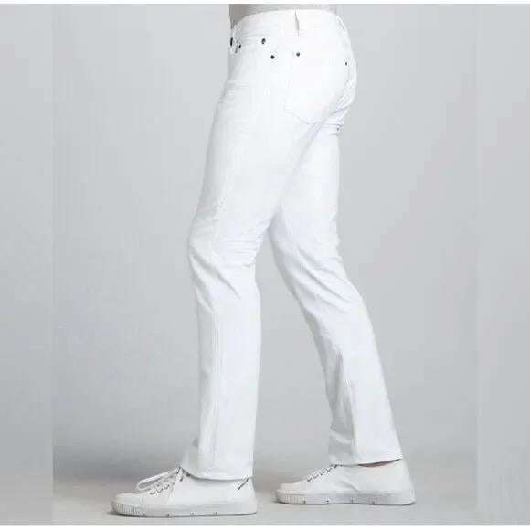 John Varvatos Men's Woodward Slim Fit Skull Rivet Jeans 40 NEW $298 J244P3 AIAB